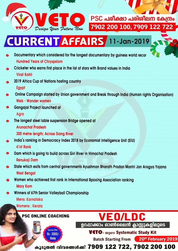 Current Affairs