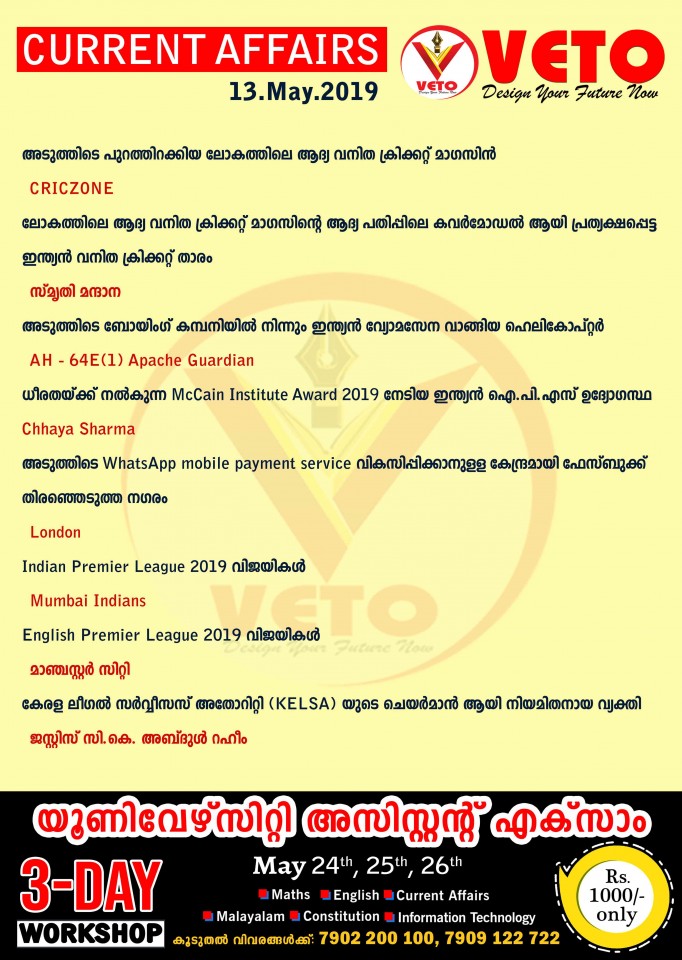 Current Affairs