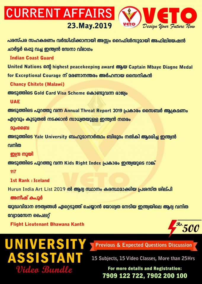 Current Affairs