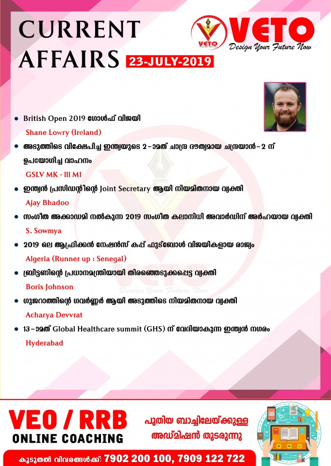 Current Affairs