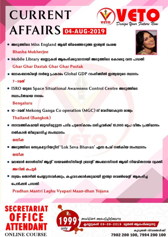 Current Affairs