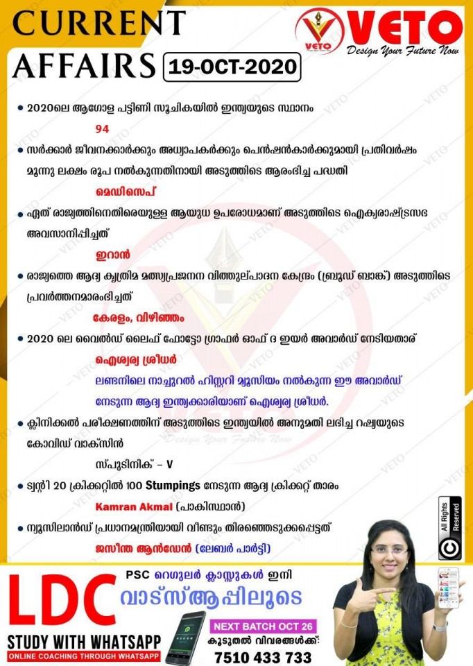 Current Affairs