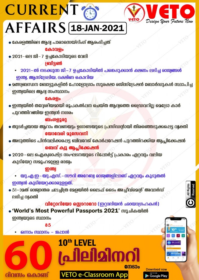 Current Affairs