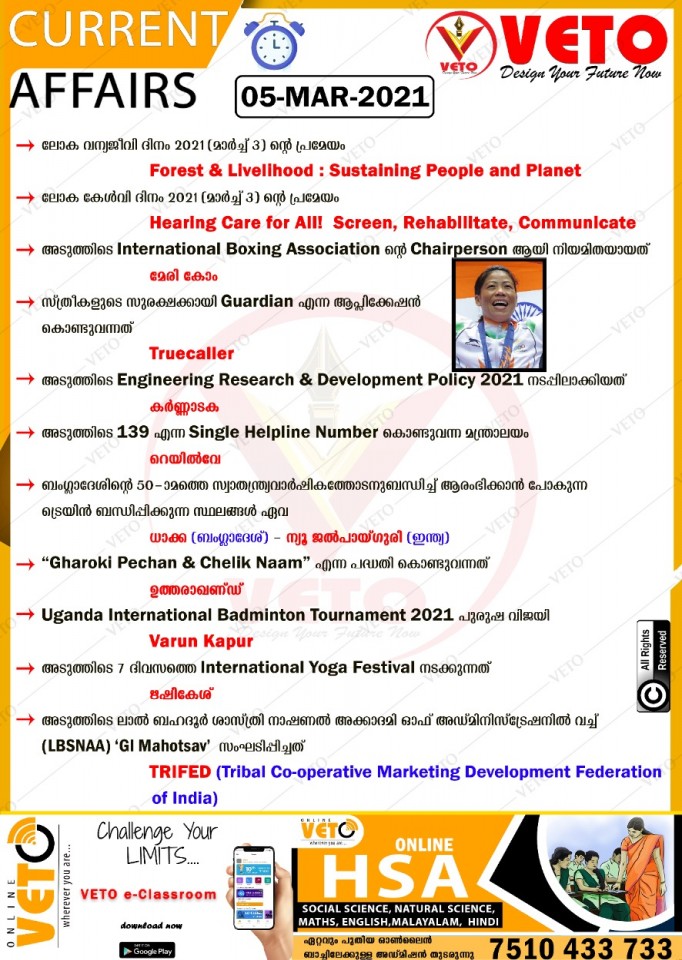 Current Affairs