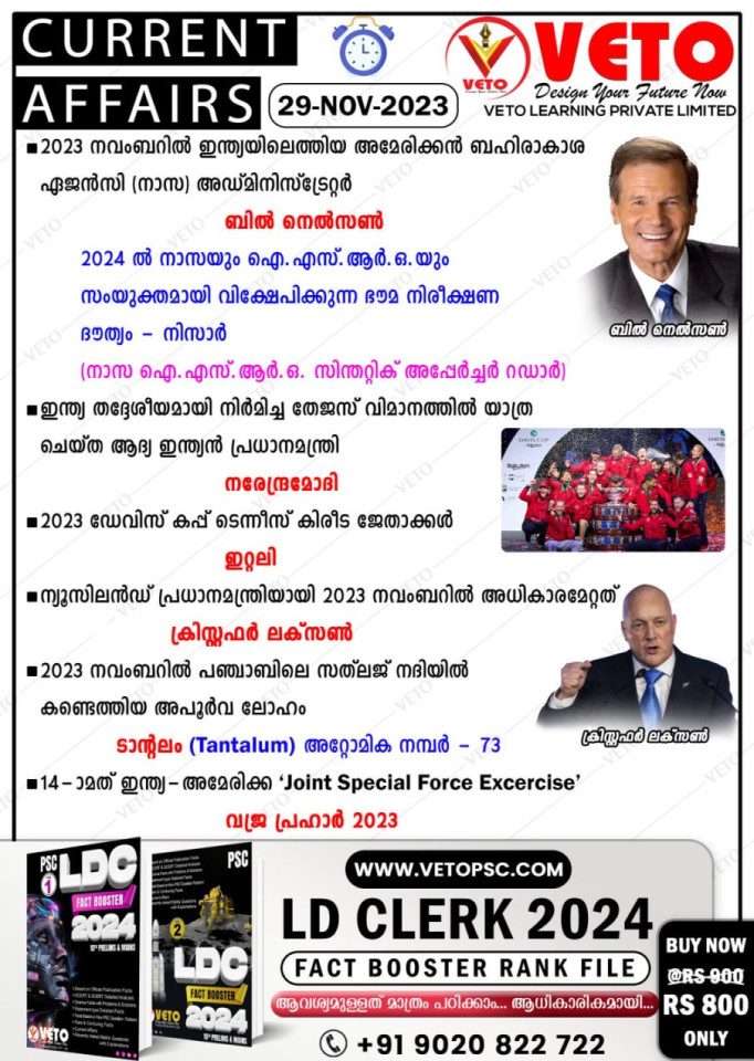 CURRENT AFFAIRS