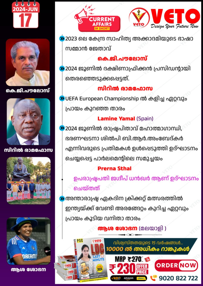 CURRENT AFFAIRS