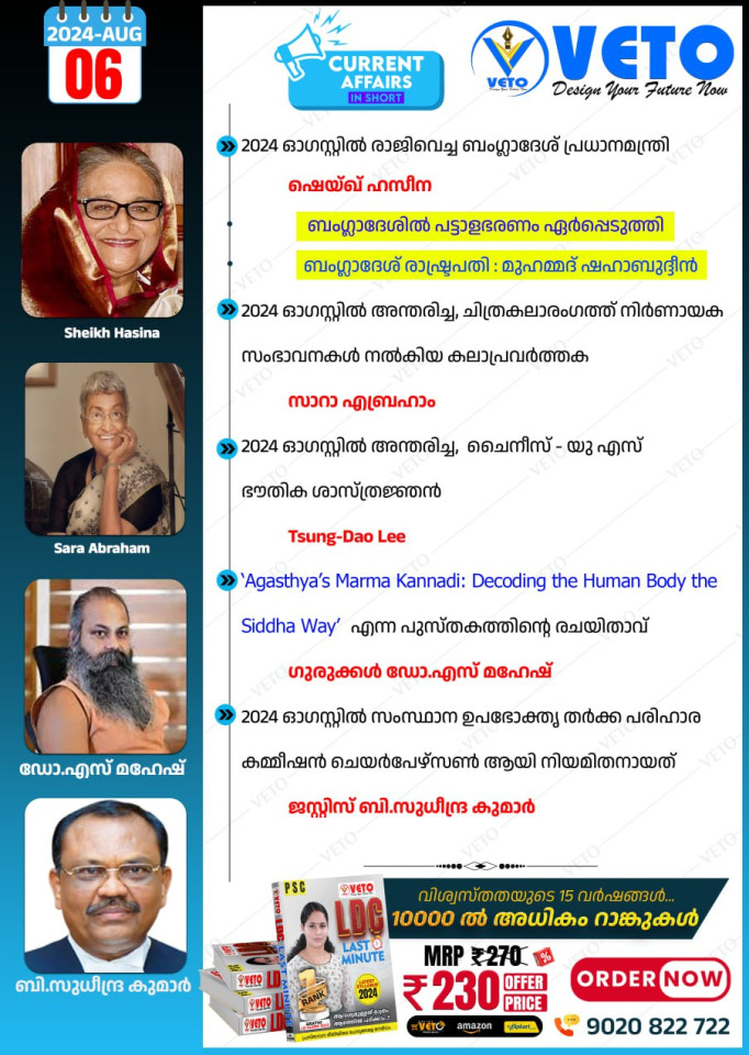 CURRENT AFFAIRS