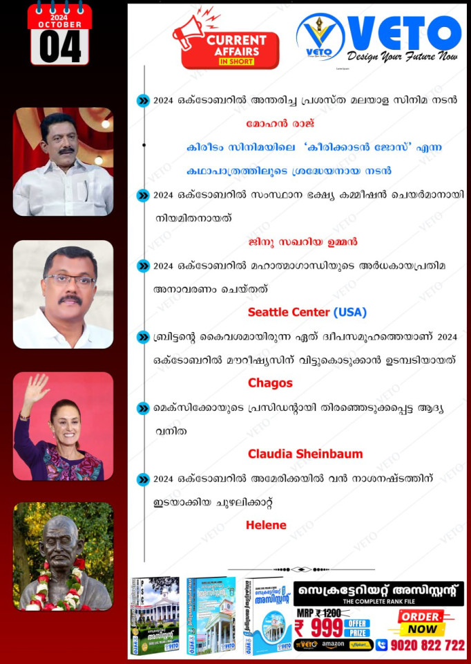 CURRENT AFFAIRS