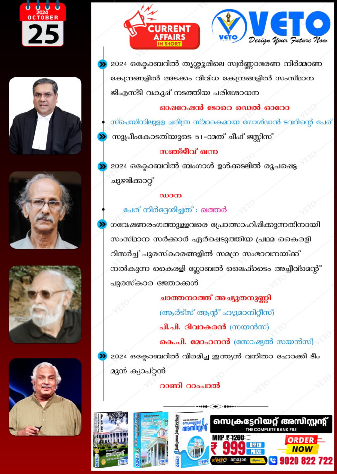 CURRENT AFFAIRS