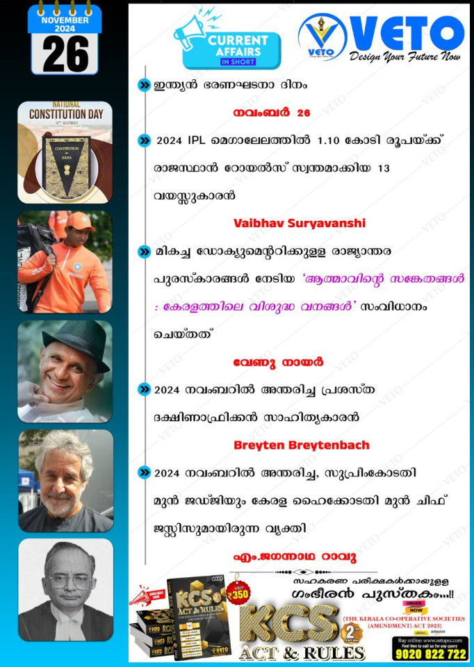 CURRENT AFFAIRS
