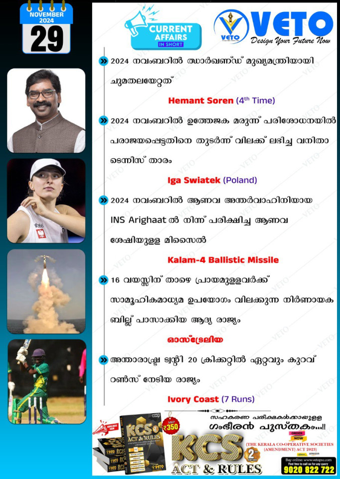 CURRENT AFFAIRS