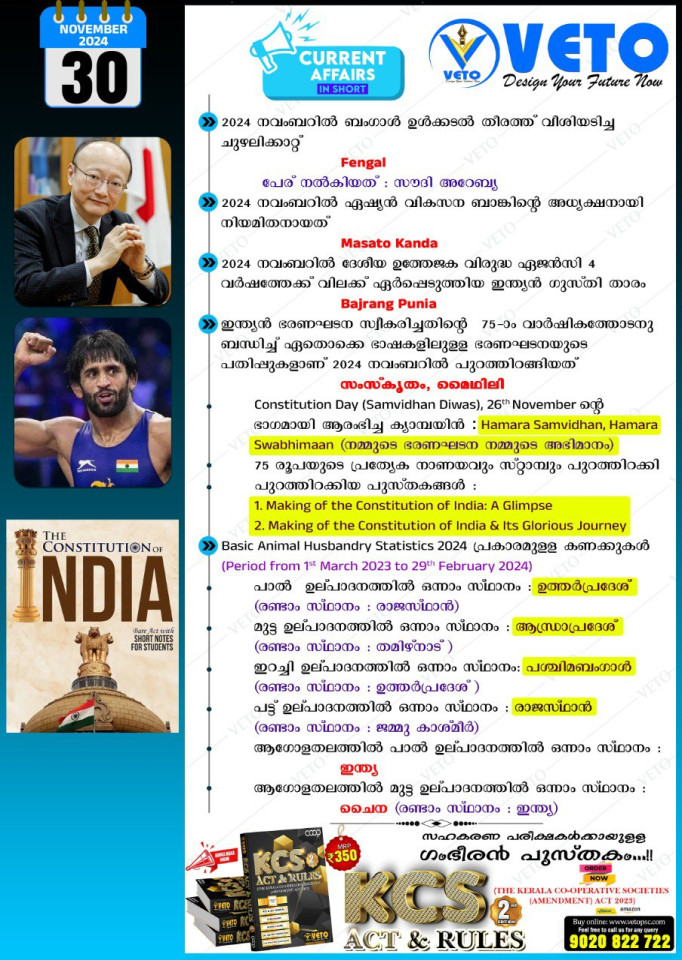 CURRENT AFFAIRS