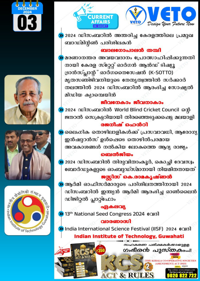 CURRENT AFFAIRS