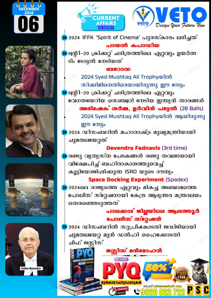 CURRENT AFFAIRS
