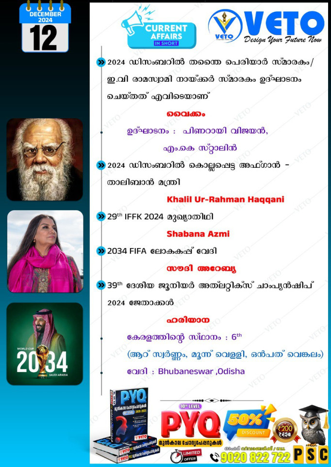 CURRENT AFFAIRS