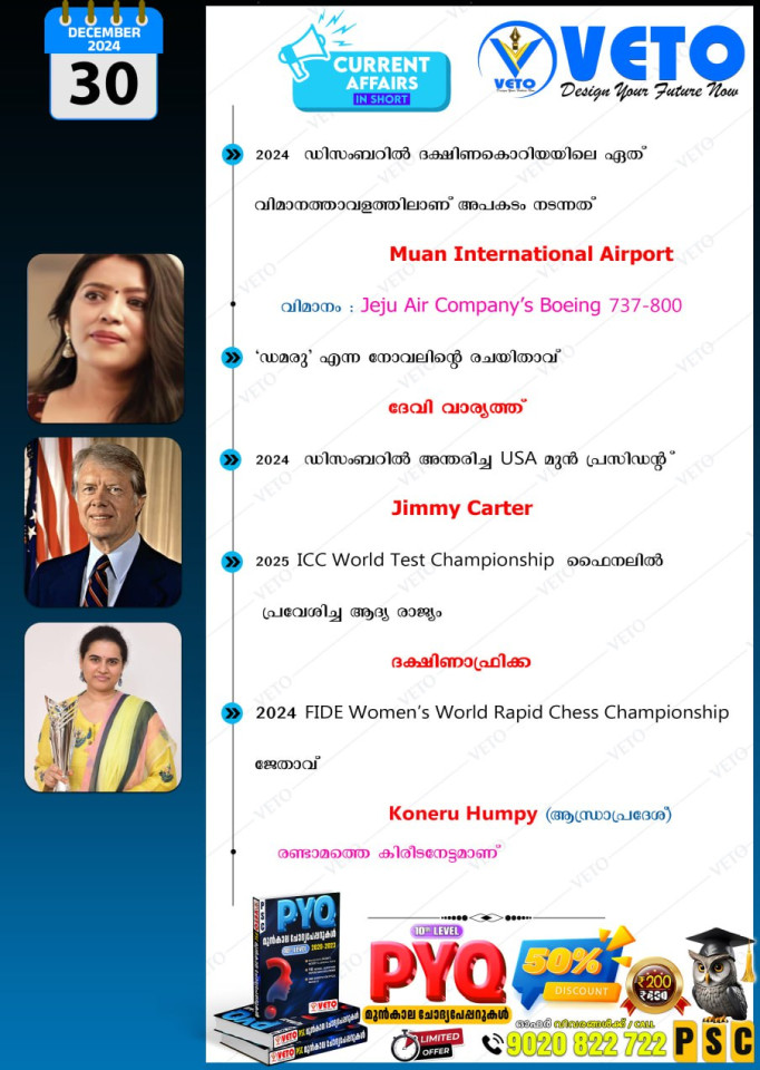 CURRENT AFFAIRS